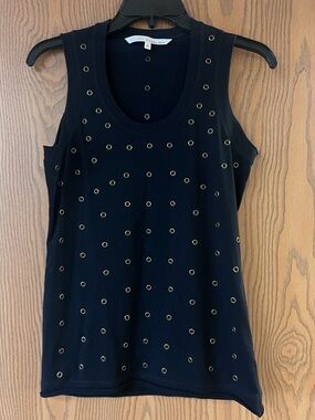 Rachel Rachel Roy Black Tank Top